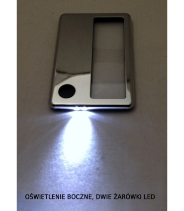 Lupa 4 w 1 firmy (soczewka, led, UV, latarka)