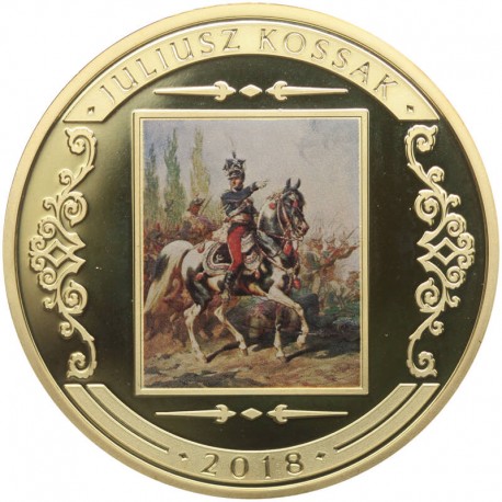 Medal,100 Rocznica Odzyskania Niepodległości 1918 - 2018, Juliusz Kossak