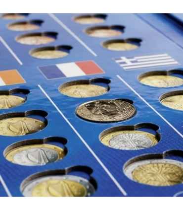 Album PRESSO Leuchtturm na zestawy obiegowe euro, cz. 1