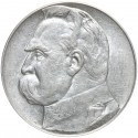 10 zł, Józef Piłsudski, 1938 stan 3+, rzadki rocznik