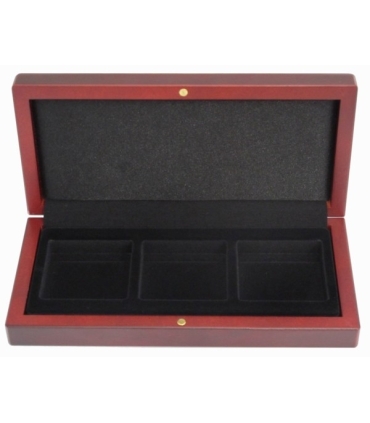 3 x srebro w etui z grawerem Pontyfikat, Beatyfikacja, Kanonizacja