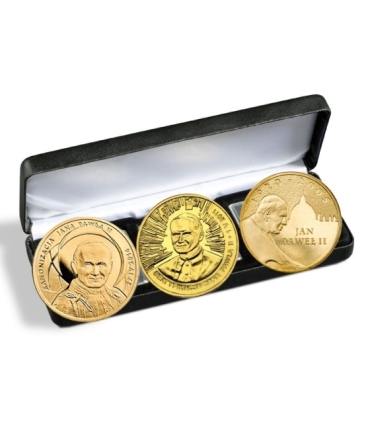 3x2 zł Kanonizacja, Beatyfikacja, Pontyfikat + etui nobile