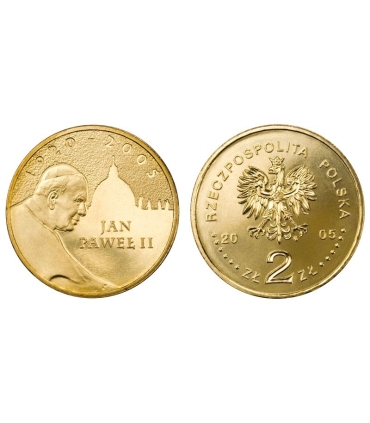 4x2 zł Kanonizacja, Beatyfikacja, Pontyfikat + etui nobile