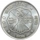 Hiszpania 100 peset, 1966, srebro