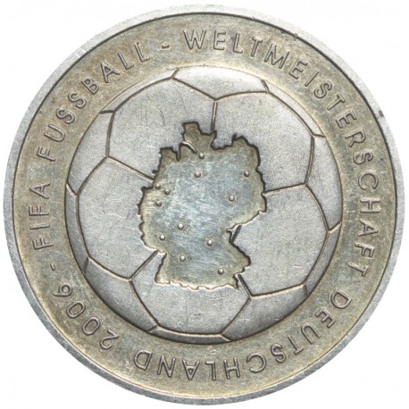 Niemcy 10 euro, 2003, Mistrzostwa Świata w Piłce Nożnej, Niemcy 2006, D