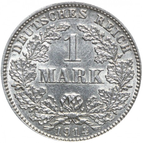 1 Marka 1914 J 1914 stan 2 - srebro