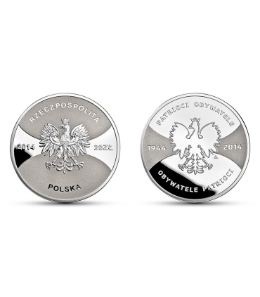 20 zł Patrioci 1944 Obywatele 2014