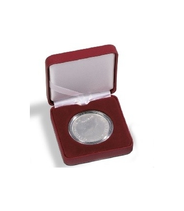 Etui nobile na pojedynczą monetę 10 zł czerwone