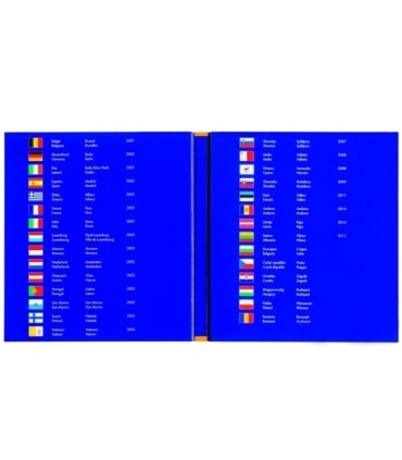 Album PRESSO Leuchtturm na zestawy obiegowe euro od 1 centa do 2 euro