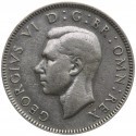 Wielka Brytania 1 szyling, 1941, srebro