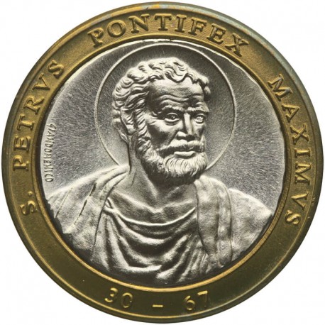 Medal Papież Piotr Apostoł, 30-67, bimetal