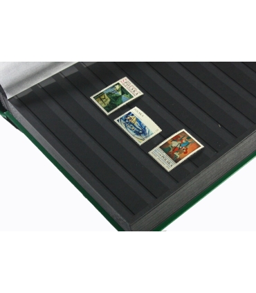 Klaser na znaczki 64 strony Leuchtturm, kolor niebieski