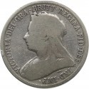 Wielka Brytania 1 szyling, 1898, srebro