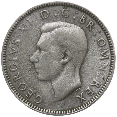 Wielka Brytania 1 szyling, 1941, srebro