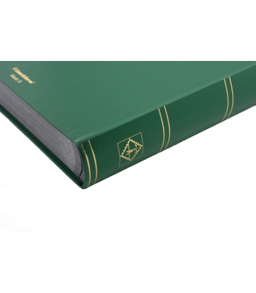 Klaser na znaczki 64 strony Leuchtturm, kolor czarny