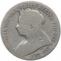 Wielka Brytania 1 szyling, 1900, srebro