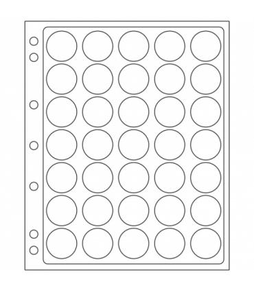 Twarda Koszulka ENCAP na 35 monet 26-27 mm