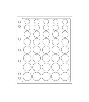 Koszulka GRANDE na 5 zestawów monet obiegowych euro