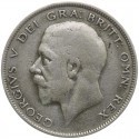 Wielka Brytania ½ korony, 1928, srebro