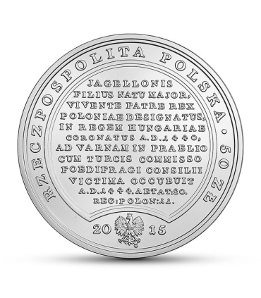 50 zł Skarby Stanisława Augusta – Władysław Warneńczyk