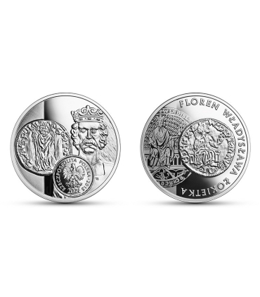 20 zł Historia Monety Polskiej – floren Władysława Łokietka