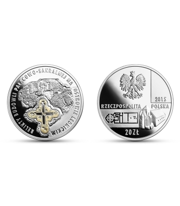 20 zł Relikty budowli pałacowo-sakralnej na Ostrowie Lednickim