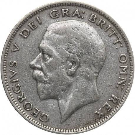 Wielka Brytania ½ korony, 1931, srebro
