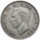 Wielka Brytania ½ korony, 1940, srebro