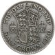 Wielka Brytania ½ korony, 1940, srebro