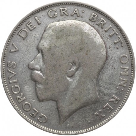 Wielka Brytania ½ korony, 1924, srebro