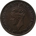 Cejlon 1 cent, 1942, stan 3