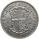 Wielka Brytania ½ korony, 1934, srebro