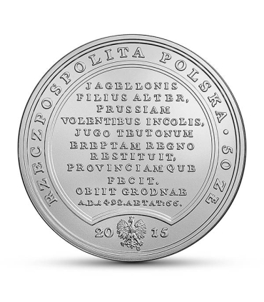 50 zł Skarby Stanisława Augusta – Kazimierz Jagiellończyk