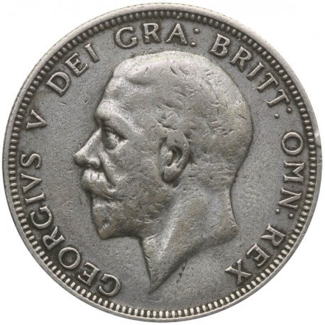 Wielka Brytania 2 szylingi (floren, florin), 1933, srebro