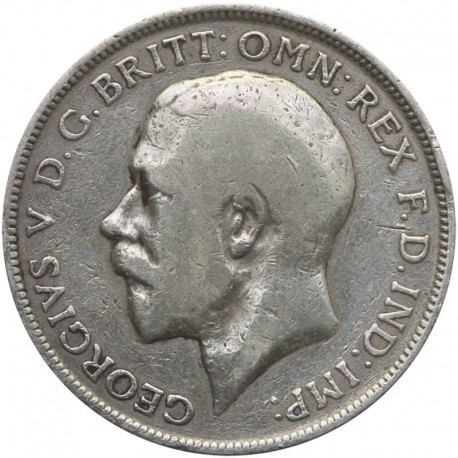 Wielka Brytania 2 szylingi (floren, florin), 1917, srebro
