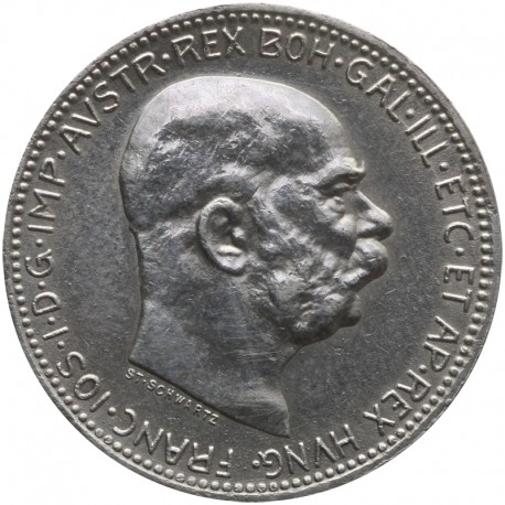 Austria 1 korona, 1916, Franciszek Józef I
