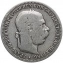 Austria 1 korona, 1893, srebro