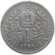 Austria 1 korona, 1896, srebro