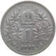 Austria 1 korona, 1902, srebro