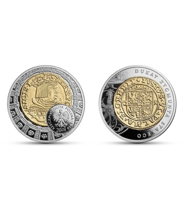 20 zł, Historia monety polskiej – dukat Zygmunta Starego