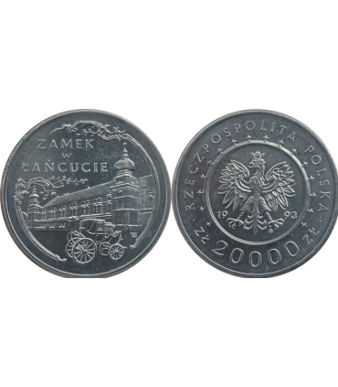 20000 zł, Zamek w Łańcucie, 1993