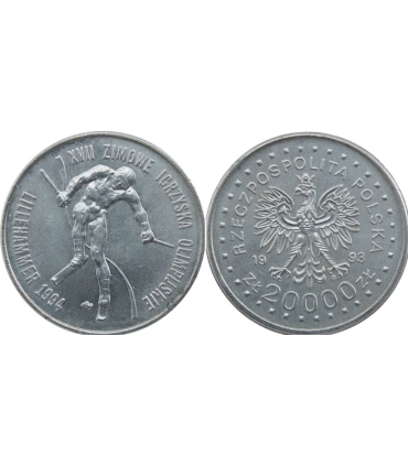 20000 zł, XVII Zimowe Igrzyska Olimpijskie Lillehammer 1994