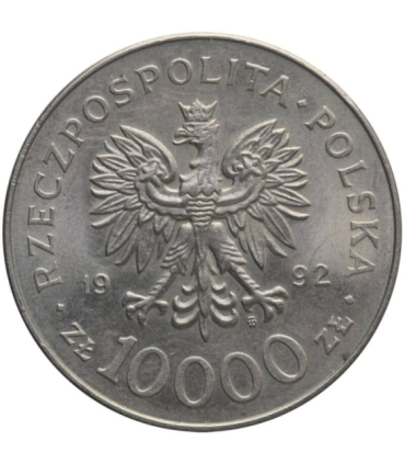 10000 zł, Władysław III Warneńczyk, 1992, piękna, wyselekcjonowana