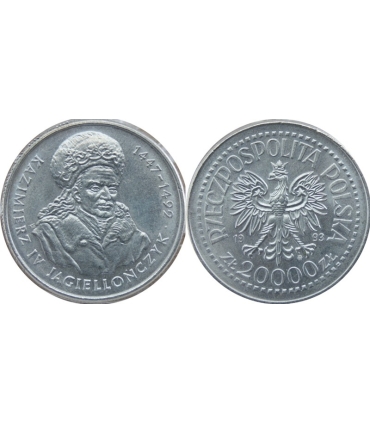 20 000 zł, Kazimierz IV Jagiellończyk, 1993