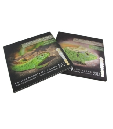 Zestaw polskich monet obiegowych 2013
