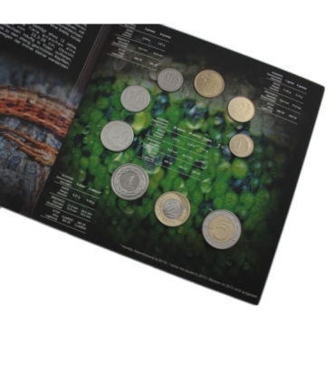 Zestaw polskich monet obiegowych 2013