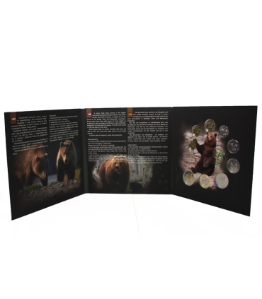 Zestaw polskich monet obiegowych 2015