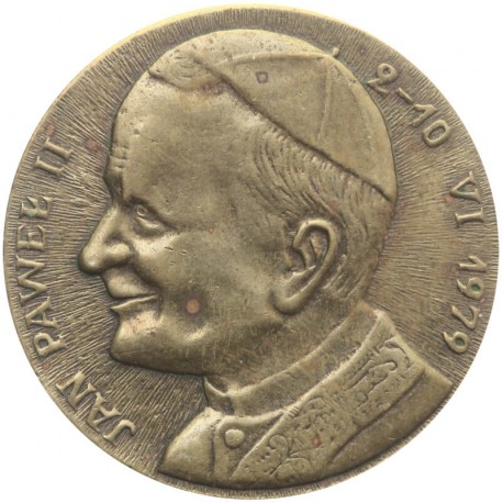 Medal Jan Paweł 2, 1979, Syrenka warszawska