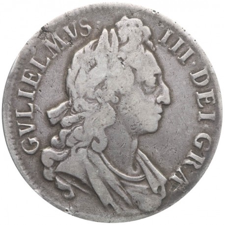 Wielka Brytania 1 korona, 1696, stan 3-