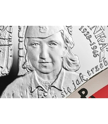 10 zł "Wyklęci przez komunistów żołnierze niezłomni" - Danuta Siedzikówna „Inka”